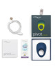 Cockring com Vibração We-Vibe Pivot com App Azul