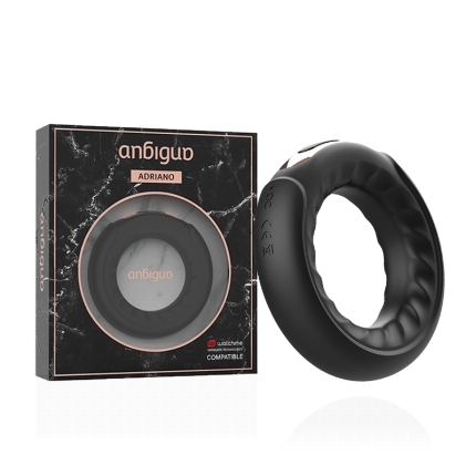 anbiguo - adriano anillo vibrador compatible con watchme wireless technology