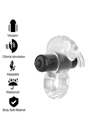 intense - fry anillo vibrador transparente