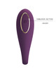 pretty love - august vibrador doble placer global remote
