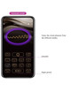 pretty love - august vibrador doble placer global remote