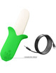 Vibrador Pretty Love Banana Knight Super Power 7  Verde 
