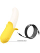 Vibrador Pretty Love Banana Knight Super Power 7 Amarelo