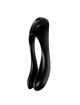 Vibrador Duplo Satisfyer Candy Cane Laranja