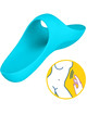 Estimulador de Clitóris de Dedo Satisfyer Azul