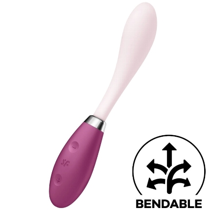 satisfyer - g-spot flex 3 multi vibrator grey D-232080