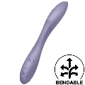 satisfyer - g-spot flex 2 multi vibrator purple