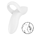 Estimlador de Clitóris de Dedo Satisfyer Bold Lover Branco