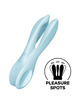 satisfyer - threesome 1 vibrador azul