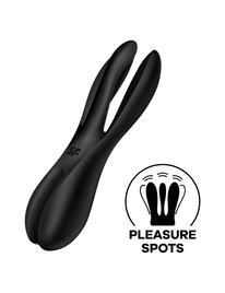 satisfyer - threesome 2 vibrador negro