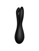 satisfyer - vibrador threesome 2 preto