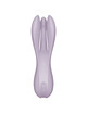 satisfyer - vibrador threesome 2 preto