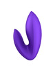 satisfyer - love riot vibrador dedal morado
