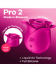 satisfyer - air pulse pro 2 modern blossom vibrator D-236965