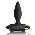 rocks-off - petite sensations anal plug for beginners - black