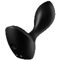 satisfyer - backdoor lover plug anal vibrador negro