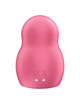 satisfyer - pro to go 1 estimulador y vibrador doble rojo