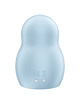 satisfyer - pro to go 1 estimulador y vibrador doble rojo