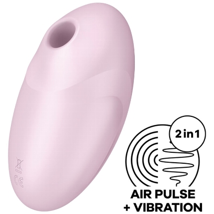 satisfyer - vulva lover 3 air pulse stimulator vibrator black D-232922