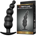 Plug Anal Pretty Love Special Preto 11.8 cm