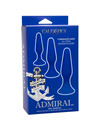 admiral - kit 3 anal plug blue D-238333
