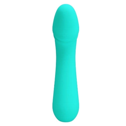 pretty love - vibrador recarregvel cetus aqua verde