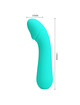 pretty love - cetus rechargeable vibrator aqua green D-238716