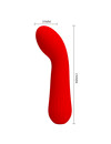 pretty love - faun rechargeable vibrator red D-238717