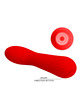 Vibrador Pretty Love Faun Recarregável Vermelho