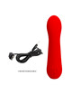 Pretty love - faun vibrador recargable rojo
