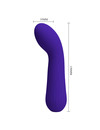 pretty love - faun rechargeable vibrator purple D-238718