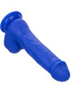 admiral - captain dildo realistico vibrador azul
