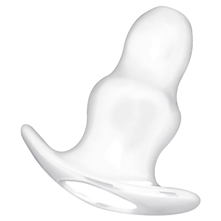 addicted toys - dilatador anal pequeÑo 7 cm - transparente