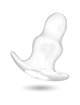 addicted toys - dilatador anal grande 15 cm - transparente