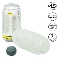 california exotics - boundless reversible squishy ball stroke yellow