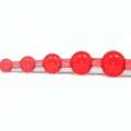 Bolas Anais de Silicone Jazz Vermelho 23 cm