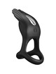 Pretty love - anillo vibrador silas 7 vibraciones silicona negro
