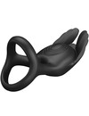 pretty love - vibrant penis ring 7 vibrations black silicone D-238732