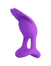 pretty love - vibrant penis ring 7 vibrations purple silicone D-238733