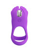 pretty love - anillo vibrador silas 7 vibraciones silicona lila