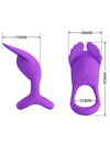 pretty love - vibrant penis ring 7 vibrations purple silicone D-238733