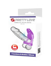 pretty love - vibrant penis ring 7 vibrations purple silicone D-238733