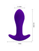 pretty love - vibrador anal lila