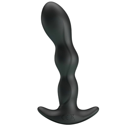 Plug Anal Pretty Love Massager com Vibração Preto,D-220429