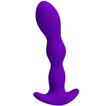 Plug Anal Pretty Love Massager com Vibração Roxo,D-220435