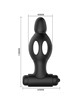 mr play - silicone anal plug with vibration D-226639