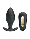 pretty love - regina anal plug rechargeable vibrator black D-237566