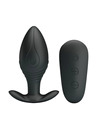 pretty love - regina anal plug rechargeable vibrator black D-237566