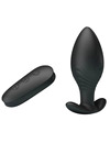 pretty love - regina anal plug rechargeable vibrator black D-237566