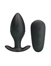 pretty love - regina anal plug rechargeable vibrator black D-237566